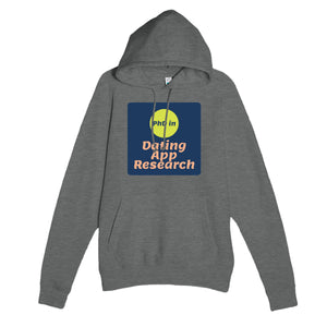 PhD in Dating App Research — funny graphite heather unisex hoodie
