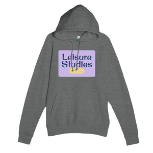 PhD in Leisure Studies — funny graphite heather unisex hoodie