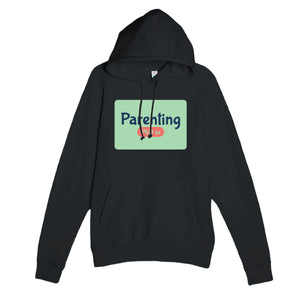 PhD in Parenting — funny black unisex hoodie