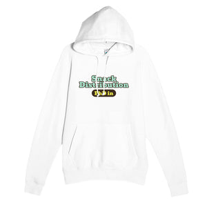 PhD in Snack Distribution — funny white unisex hoodie