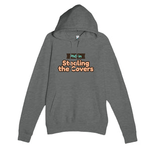 PhD in Stealing the Covers — funny graphite heather unisex hoodie