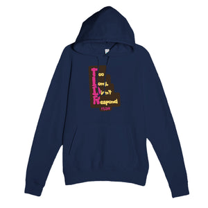 Too Long, Didn't Respond — funny navy unisex hoodie