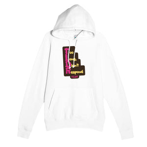 Too Long, Didn't Respond — funny white unisex hoodie