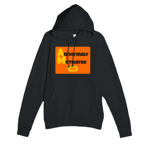 Annoyingly Motivated — funny black unisex hoodie