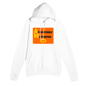 Annoyingly Motivated — funny white unisex hoodie