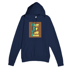 Out Of The Dryer — funny navy unisex hoodie