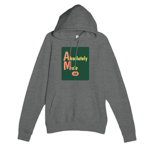 Absolutely Mute — funny graphite heather unisex hoodie
