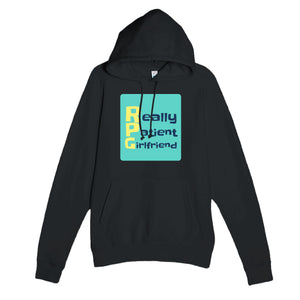 Really Patient Girlfriend — funny black unisex hoodie