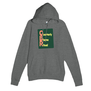 Quarterly Blame Ritual — funny graphite heather unisex hoodie