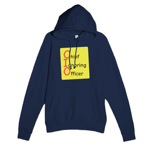 Chief Ignoring Officer — funny navy unisex hoodie