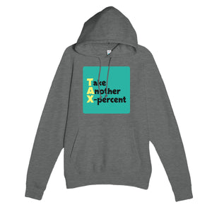Take Another X-percent — funny graphite heather unisex hoodie