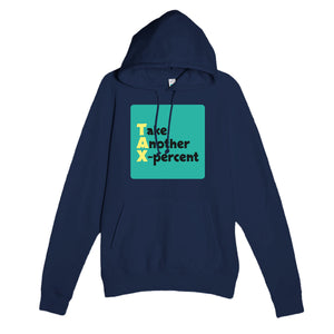 Take Another X-percent — funny navy unisex hoodie