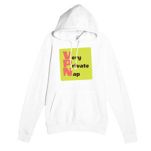 Very Private Nap — funny white unisex hoodie