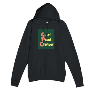 Chief Plant Officer — funny black unisex hoodie