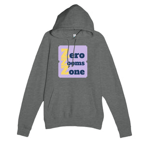 Zero Zooms Zone — funny graphite heather unisex hoodie