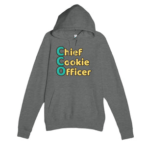 Chief Cookie Officer — funny graphite heather unisex hoodie