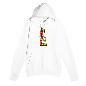 Try To Yell Less — funny white unisex hoodie