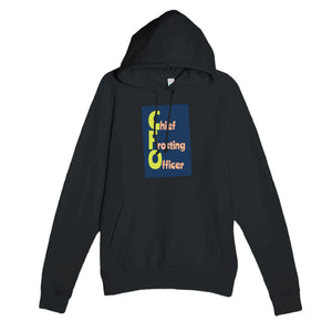 Chief Frosting Officer — funny black unisex hoodie