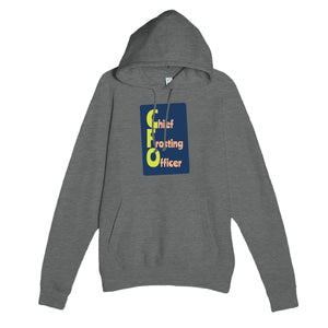 Chief Frosting Officer — funny graphite heather unisex hoodie