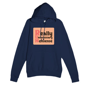 Really Unnecessary Nonsense — funny navy unisex hoodie