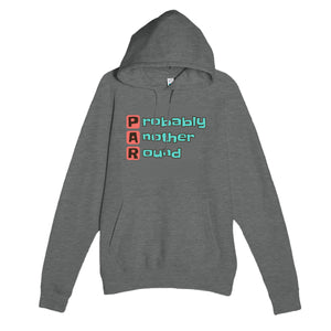 Probably Another Round — funny graphite heather unisex hoodie