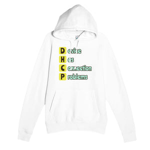 Device Has Connection Problems — funny white unisex hoodie