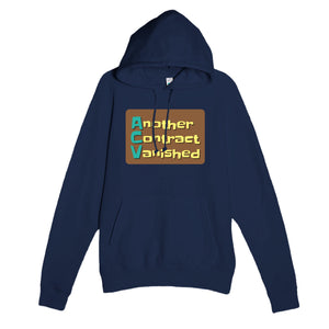 Another Contract Vanished — funny navy unisex hoodie
