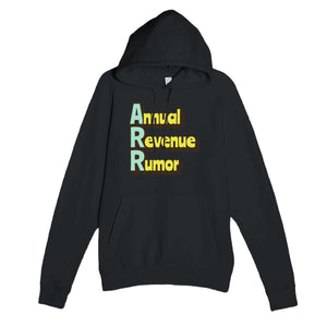 Annual Revenue Rumor — funny black unisex hoodie