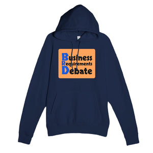 Business Requirements Debate — funny navy unisex hoodie