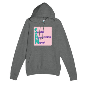 Smaller Approximate Market — funny graphite heather unisex hoodie