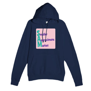 Smaller Approximate Market — funny navy unisex hoodie