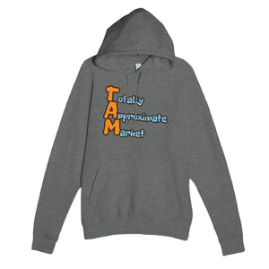 Totally Approximate Market — funny graphite heather unisex hoodie