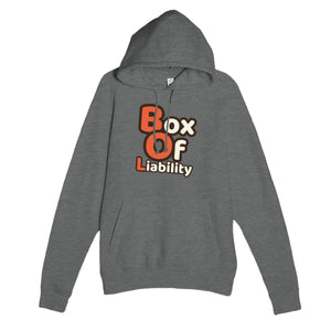 Box Of Liability — funny graphite heather unisex hoodie
