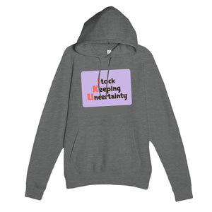 Stock Keeping Uncertainty — funny graphite heather unisex hoodie