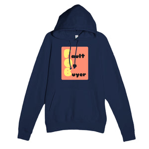 Fault On Buyer — funny navy unisex hoodie