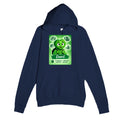 Emeril: The Rememberer heart for veteran flashbacks and painful memories awareness — navy unisex hoodie