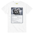 Smokey: The Searcher heart card for veteran discouragement and hopelessness awareness — white unisex t-shirt