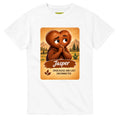 Jasper: The Listener heart for veteran wordlessness and disconnection awareness — white unisex t-shirt