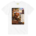 Jasper: The Silent Heart story poster for veteran wordlessness and disconnection awareness — white unisex t-shirt