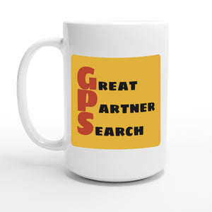 Great Partner Search — 15oz coffee mug, other side