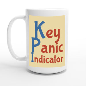 Key Panic Indicator — 15oz coffee mug, other side