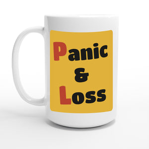 Panic & Loss — 15oz coffee mug, other side