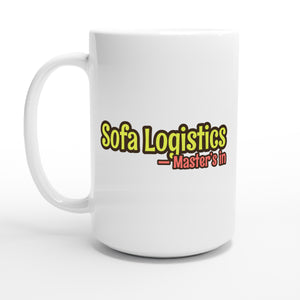 Master’s in Sofa Logistics — 15oz coffee mug, other side