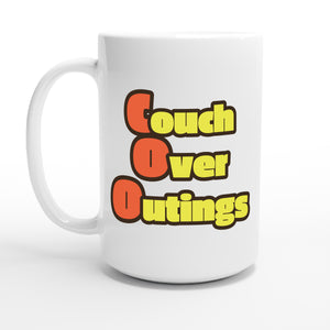 Couch Over Outings — 15oz coffee mug, other side