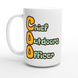 Chief Outdoors Officer — 15oz coffee mug, other side