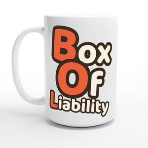 Box Of Liability — 15oz coffee mug, other side
