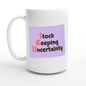 Stock Keeping Uncertainty — 15oz coffee mug, other side