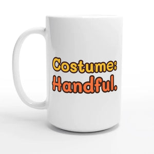 Costume: Handful — 15oz coffee mug, other side