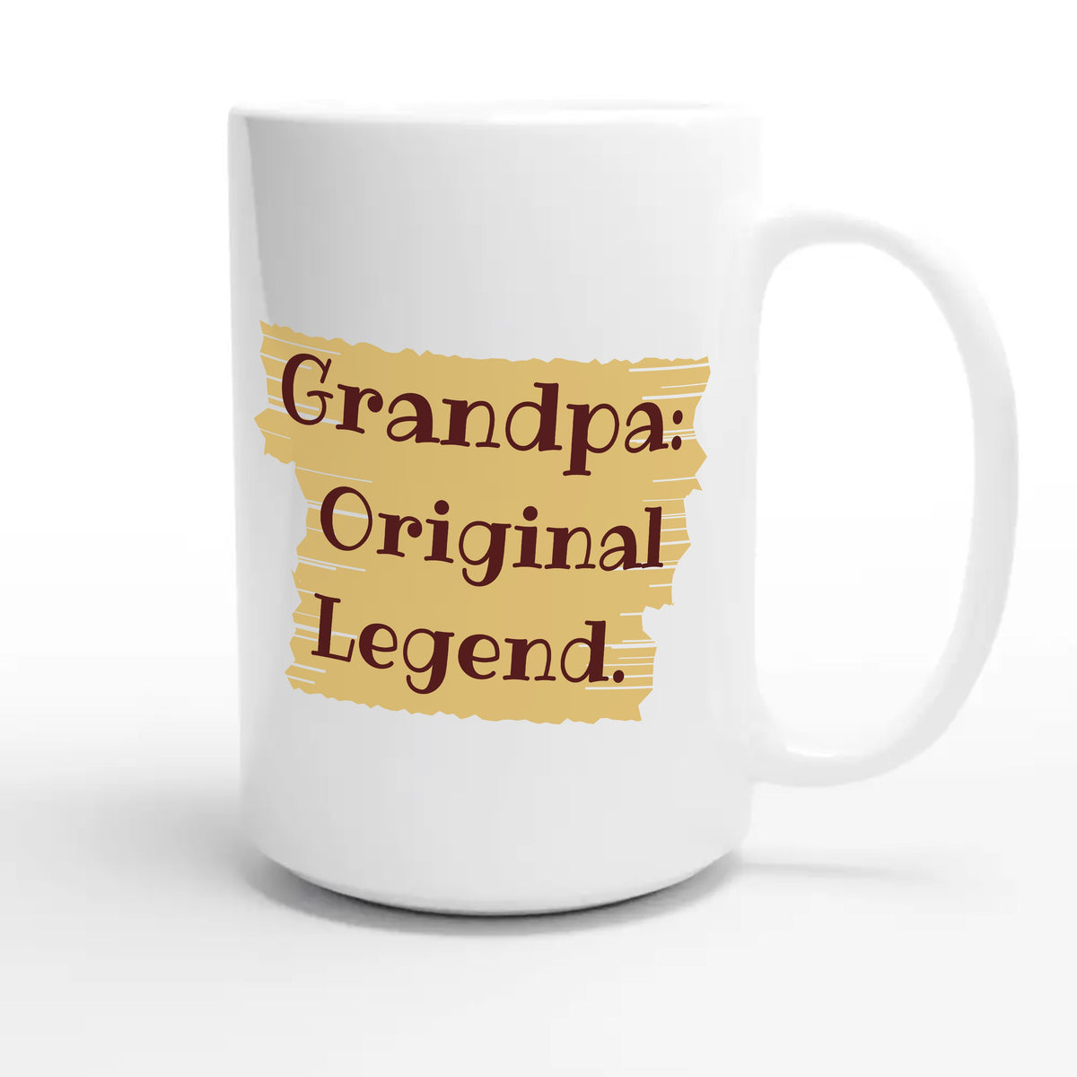 Grandpa: Original Legend — cute 15oz white coffee mug