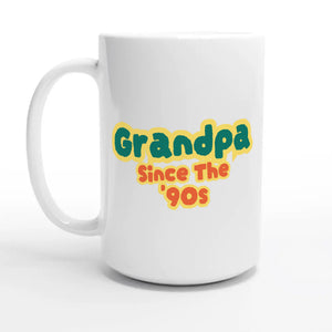 Grandpa / Since The '90s — 15oz coffee mug, other side